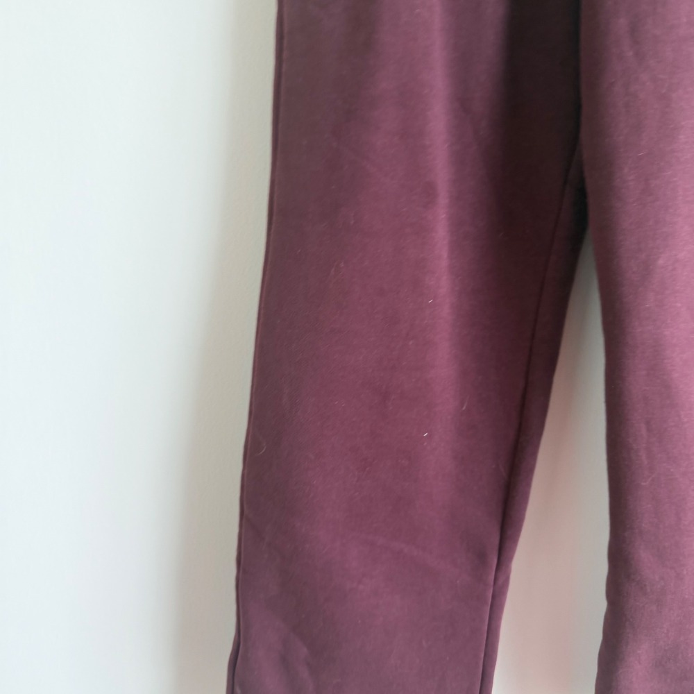 Comfrt Affirmation Straight Leg Maroon Pants Size XS - Picture 8 of 11